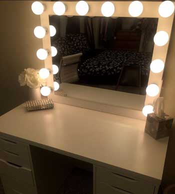 Best Wall Mounted Makeup Mirror Lighted