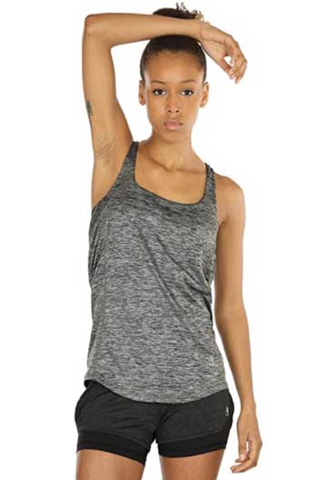 Icyzone Workout Tank Tops With Built In Bra