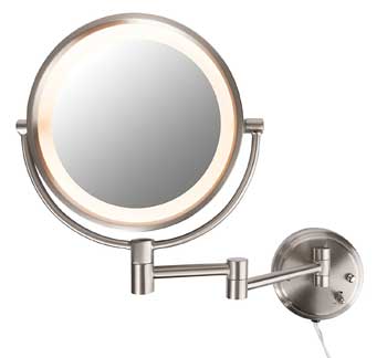 Conair Wall Mounted Lighted Makeup Mirror