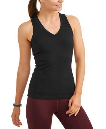 Athletic Works Racerback Tank Tops With Built In Bra