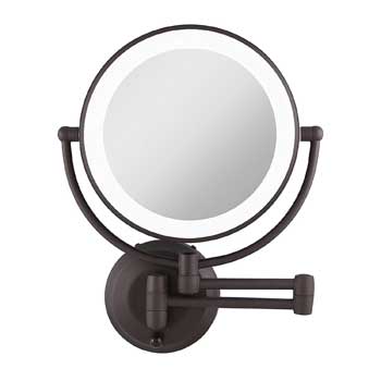 Zadro Wall Mounted Lighted Makeup Mirror