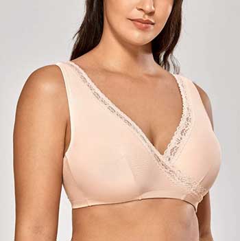 Delimira Comfortable Bra Sleep Plus Size