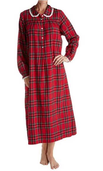 Lanz Of Salzburg Flannel Nightgown