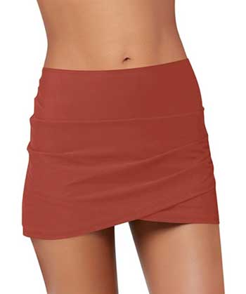 Grapent High Waisted Skirt Swim Bottom