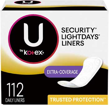 U By Kotex Panty Liners