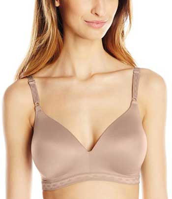 Warner's Womens No Wire Bra With Support