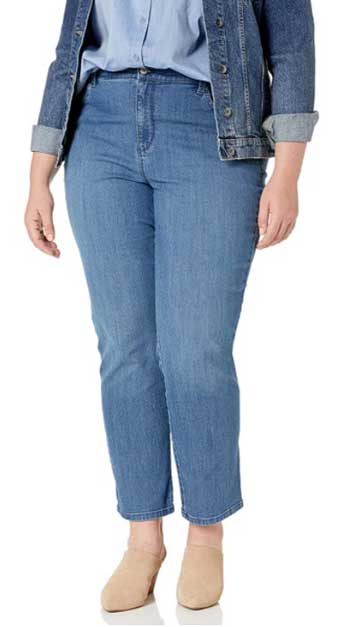 Gloria Vanderbilt Women's Classic Amanda High Rise Tapered Jean