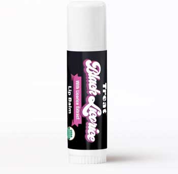 TREAT Jumbo Organic Black Licorice Lip Balm)