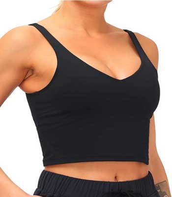 Dragon Fit Sports Bra For Women Longline Padded Bra