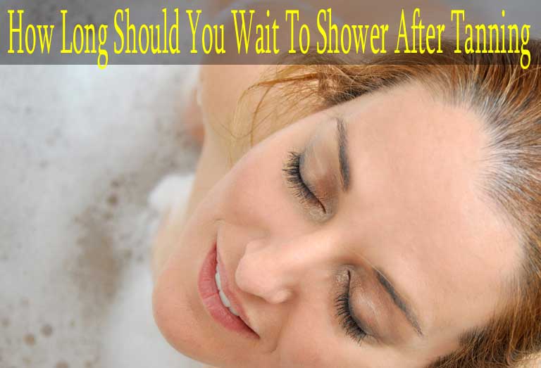 How Long Should You Wait To Shower After Tanning