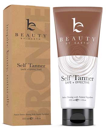 Beauty Self Tanner With Organic Aloe Vera & Shea Butter