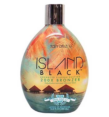 Island Black 200X Bronzer Tanning Lotion