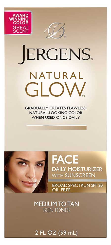 Jergens Natural Glow SPF 20 Moisturizer And Self Tanner