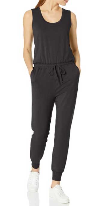 Amazon Essentials Women's Studio Terry Fleece Jumpsuit