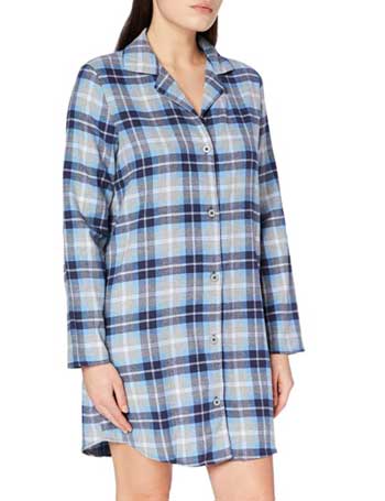 Iris & Lilly Women's Sexy Flannel Nightgown