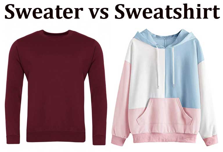 Sweater Vs Sweatshirt