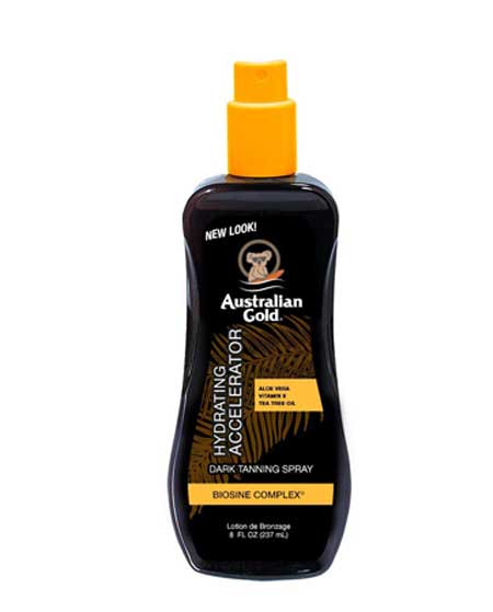 Australian Gold Dark Tanning Accelerator Lotion With Bronzer