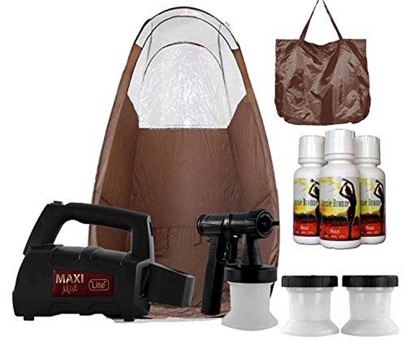 MaxiMist Lite Plus HVLP Sunless Spray Tanning KIT