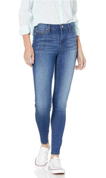 Celebrity Pink Jeans Women's Infinite Stretch Mid Rise Skinny Jean