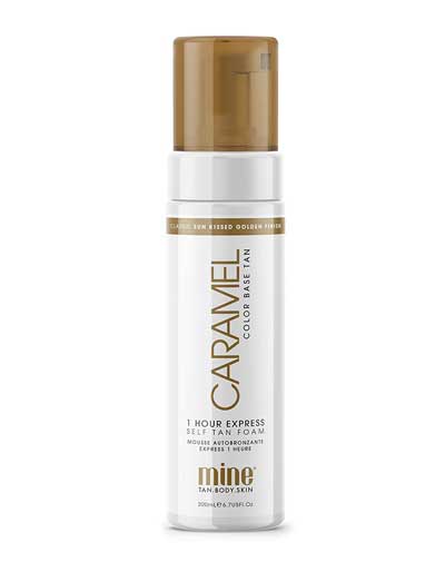 MINETAN BODY SKIN Caramel Self Tanner Foam